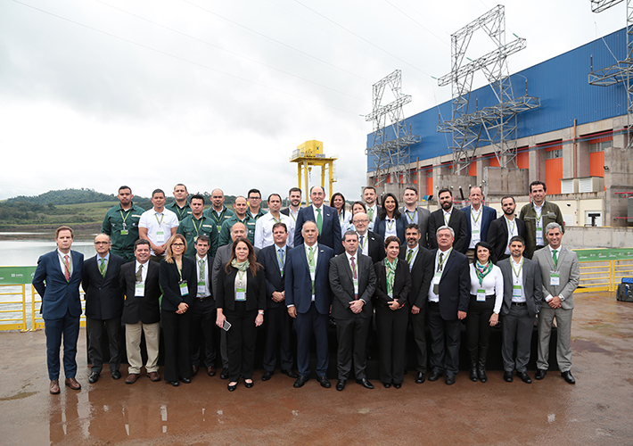 foto noticia Iberdrola inaugura la central hidroeléctrica de Baixo Iguaçu, que suministrará energía limpia a un millón de brasileños.